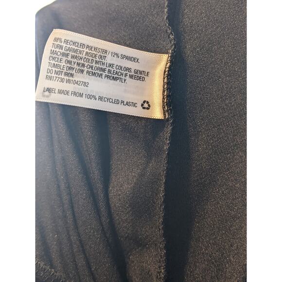 Wild Fable Leggings Metallic Gold Animal Print M High Waisted Wide Waistband New - Picture 11 of 11